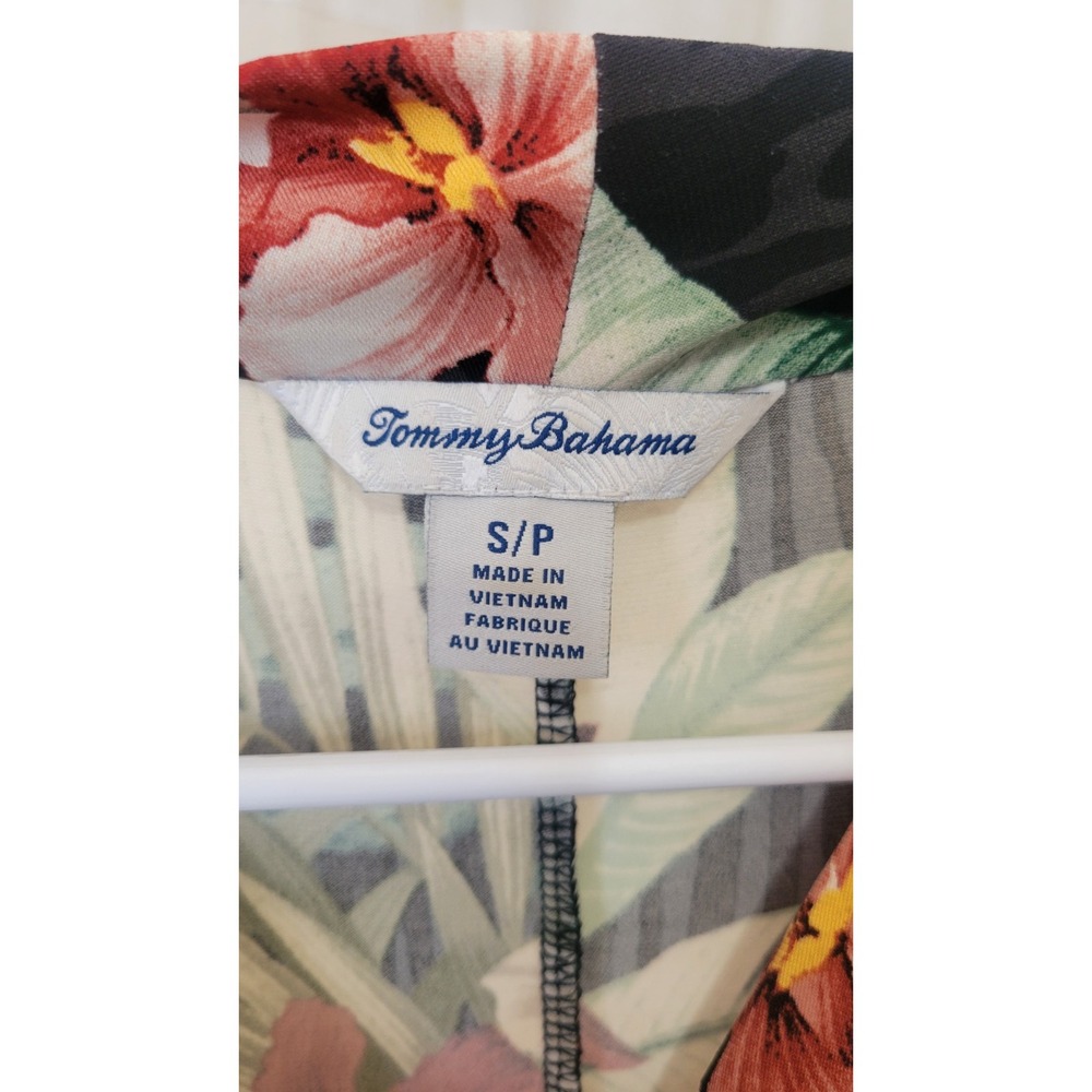 Tommy Bahama Sz Small Oceanic Orchid Travel Maxi Dress UPF Wrinkle Resistant - Picture 3 of 16